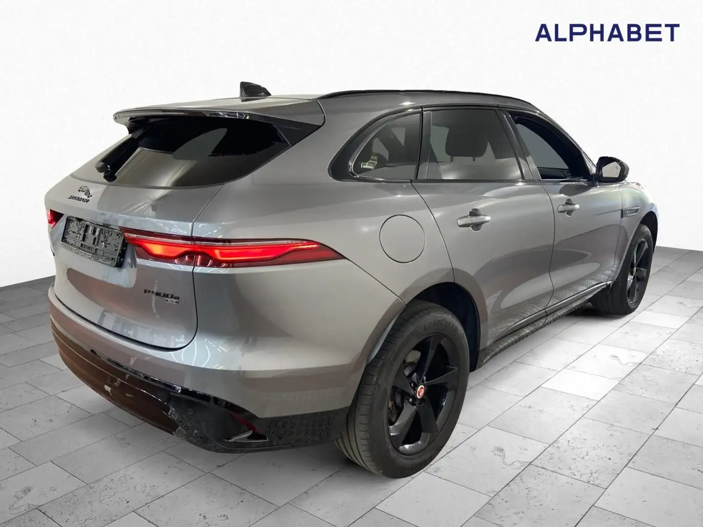 Jaguar F-Pace P400e S AWD Hybrid AHK ACC BLIS El.Heckkl. LED Grau - 2