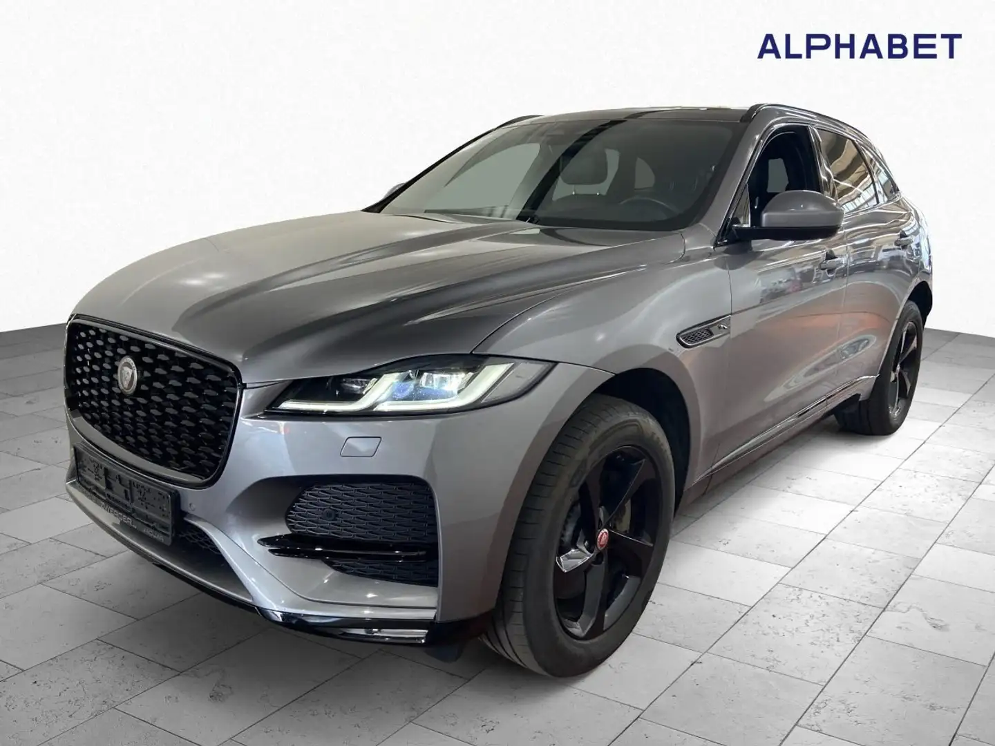 Jaguar F-Pace P400e S AWD Hybrid AHK ACC BLIS El.Heckkl. LED Grau - 1