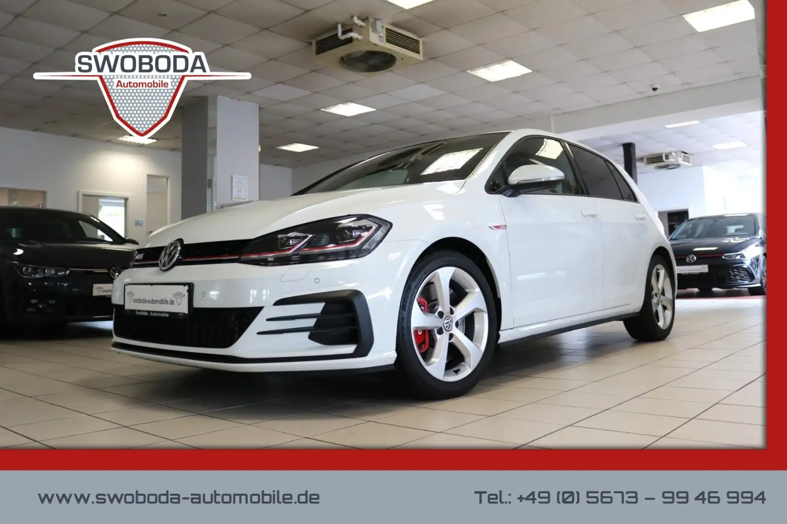 Volkswagen Golf VII GTI Performance Kamera Virtual Pano ACC Blanc - 1