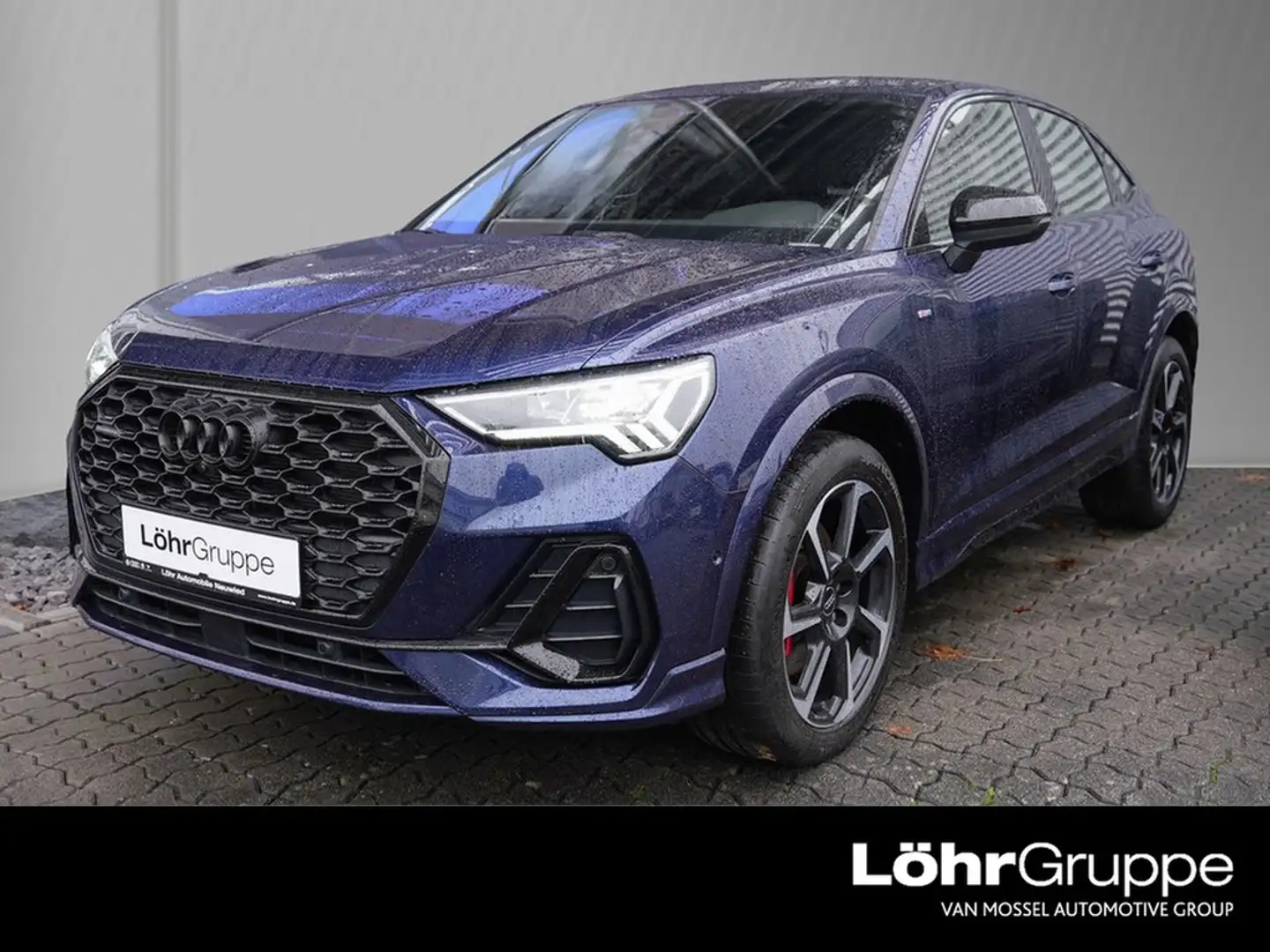 Audi Q3 Sportback 40 TDI qu. S Line /SONOS/LED/AHK Blau - 1