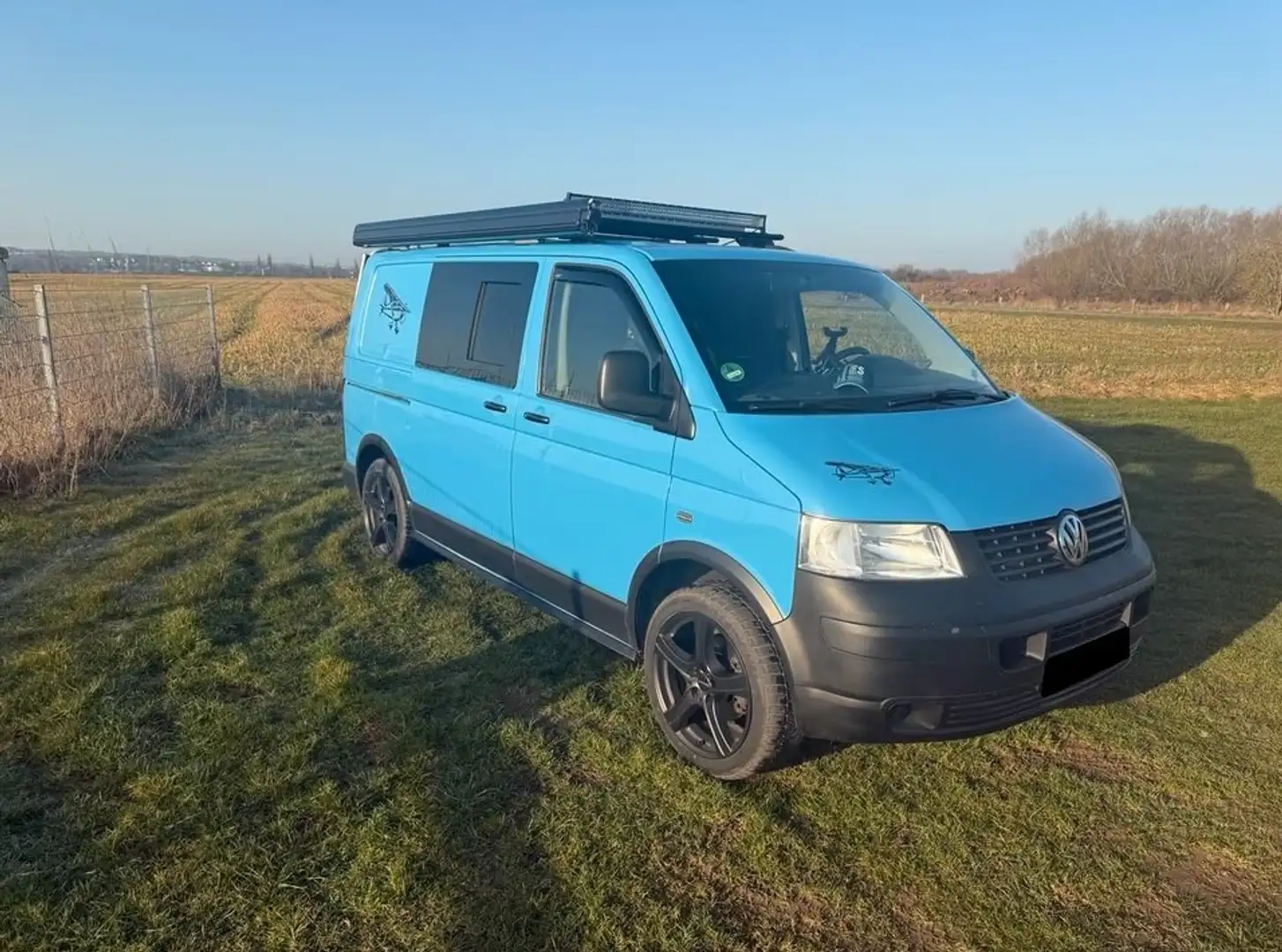 Volkswagen T5 Shuttle Camper Kék - 1