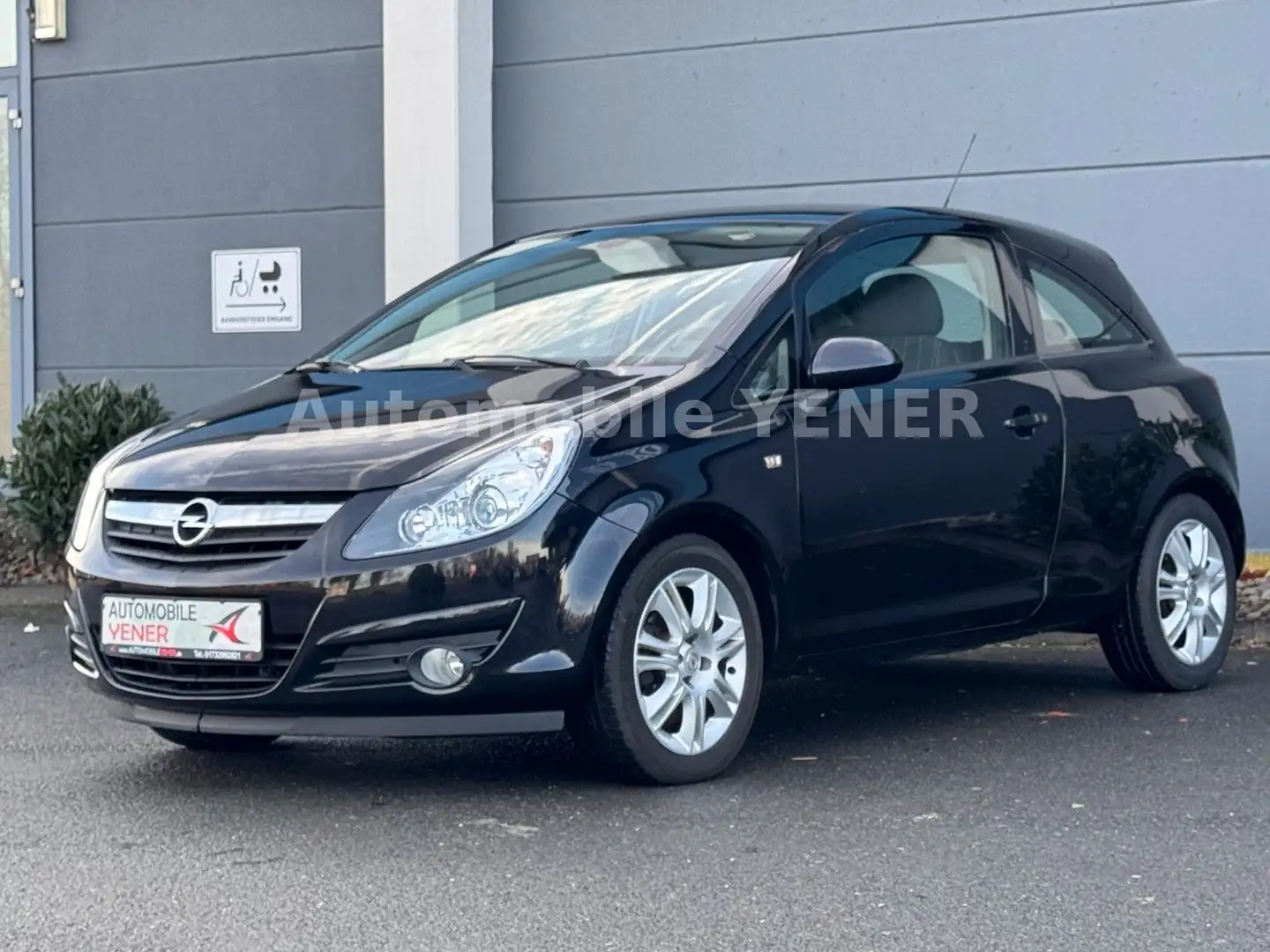 Opel Corsa D 1.2 Edition Klima Tempomat *TÜV NEU* Schwarz - 1