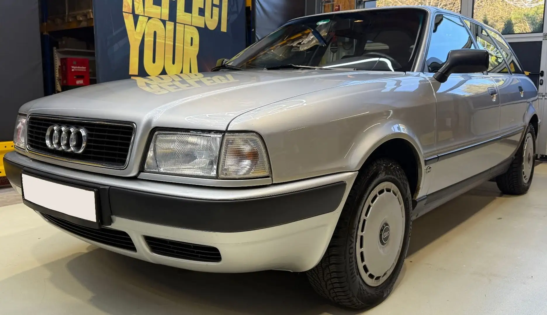 Audi 80 80 Avant TÜV neu Plateado - 1