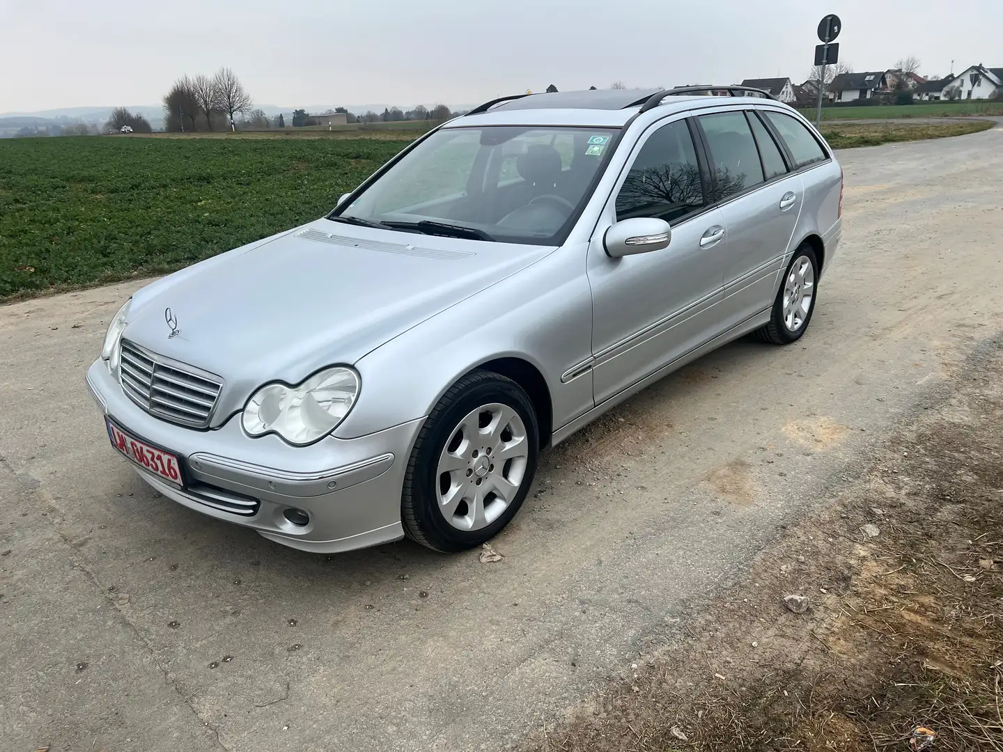 Mercedes-Benz C 180 T Kompressor Automatik Elegance Silber - 1