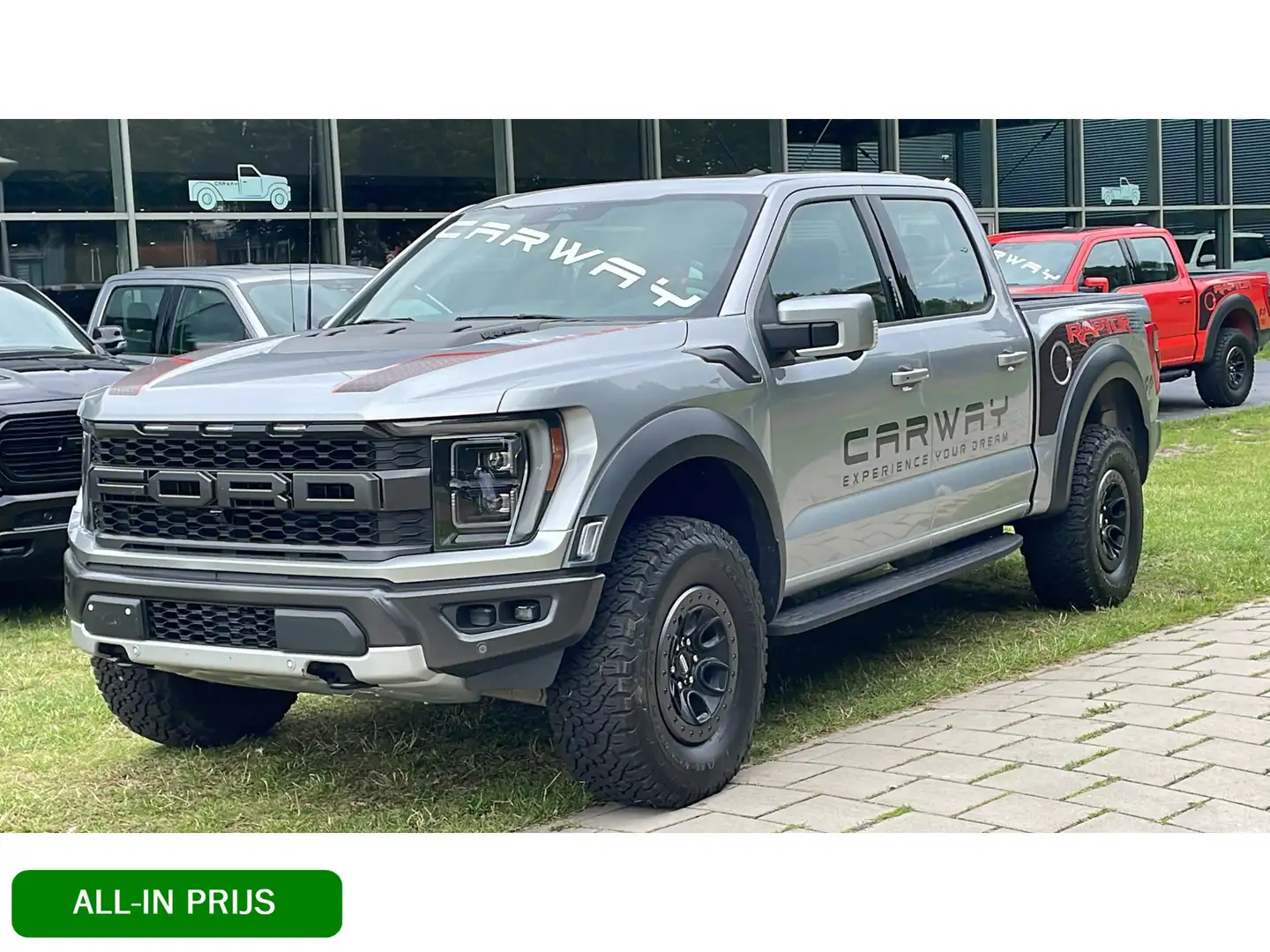Ford F 150 Raptor Full-options !! BPM-VRIJ ! Grijs - 1