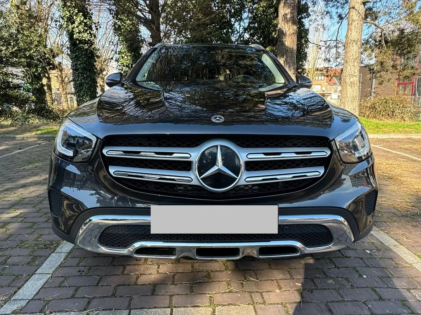 Mercedes-Benz GLC 300 de+4-Matic+PHEV Zwart - 1