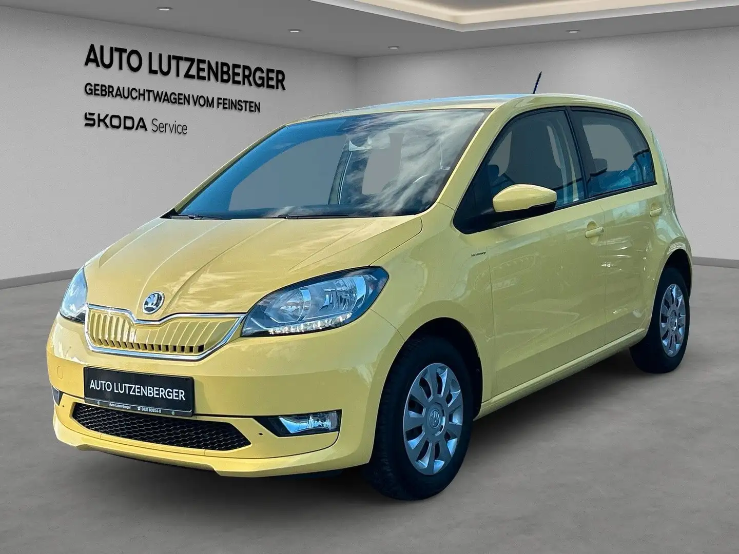 Skoda Citigo e iV Style Clima EPH SHZ Garantie Giallo - 1