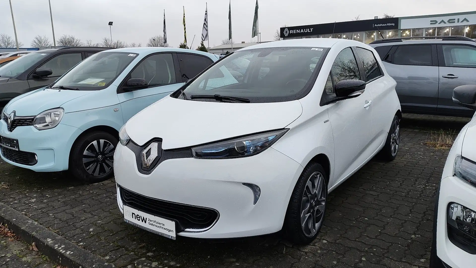 Renault ZOE Life ZE40 Limited Automatik BOSE Sitzheizung Weiß - 1
