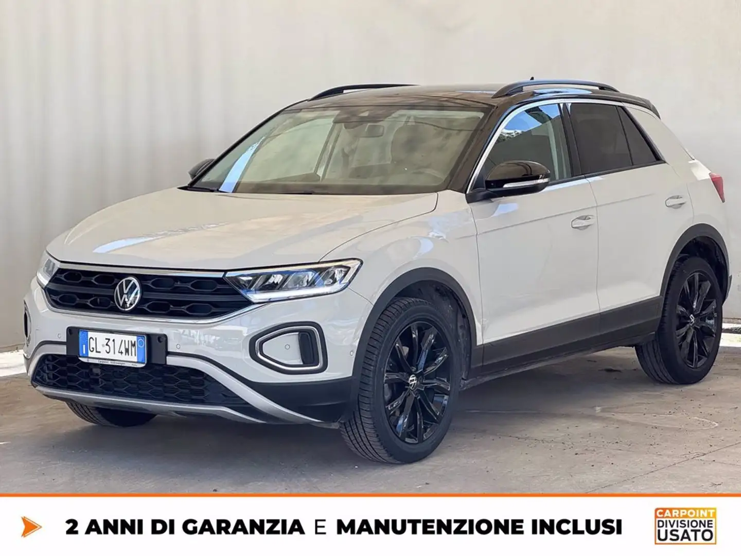 Volkswagen T-Roc 2.0 tdi life 115cv Blanc - 1