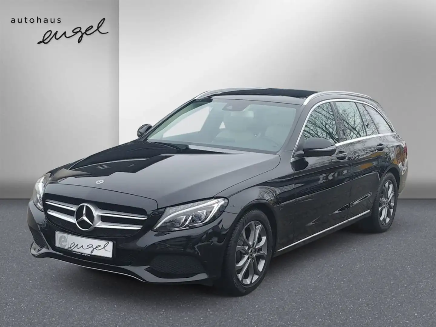 Mercedes-Benz C 200 C 200 T 9G-TRONIC Avantgarde, KLIMA,NAVI,LED,AHK Noir - 1