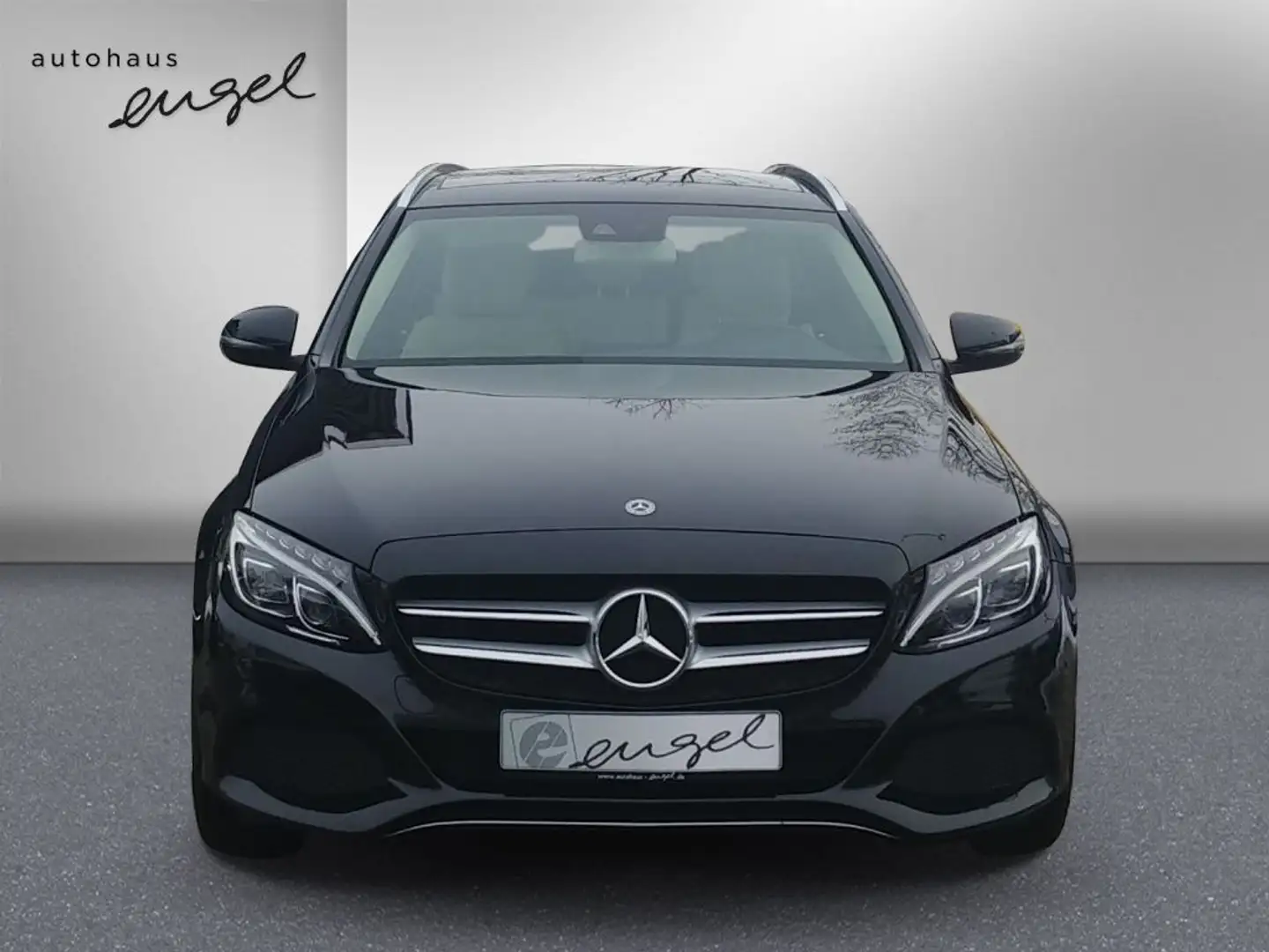Mercedes-Benz C 200 C 200 T 9G-TRONIC Avantgarde, KLIMA,NAVI,LED,AHK Negro - 2