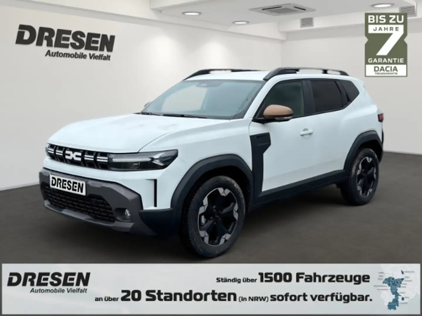 Dacia Duster Extreme TCe 130 *Carplay*Keyless*LED*Klimaautomati Weiß - 1