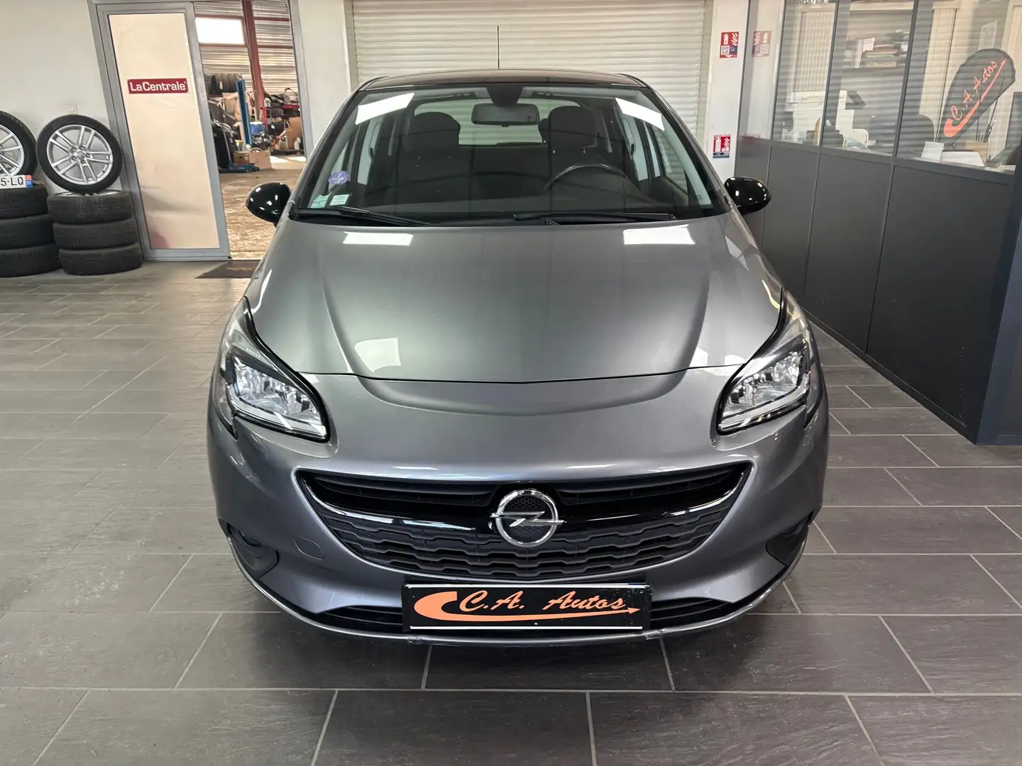 Opel Corsa 1.4 90CH BLACK EDITION START/STOP 5P Gris - 2