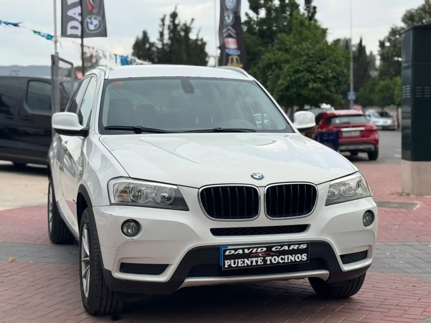 BMW X3 xDrive 20d Weiß - 1