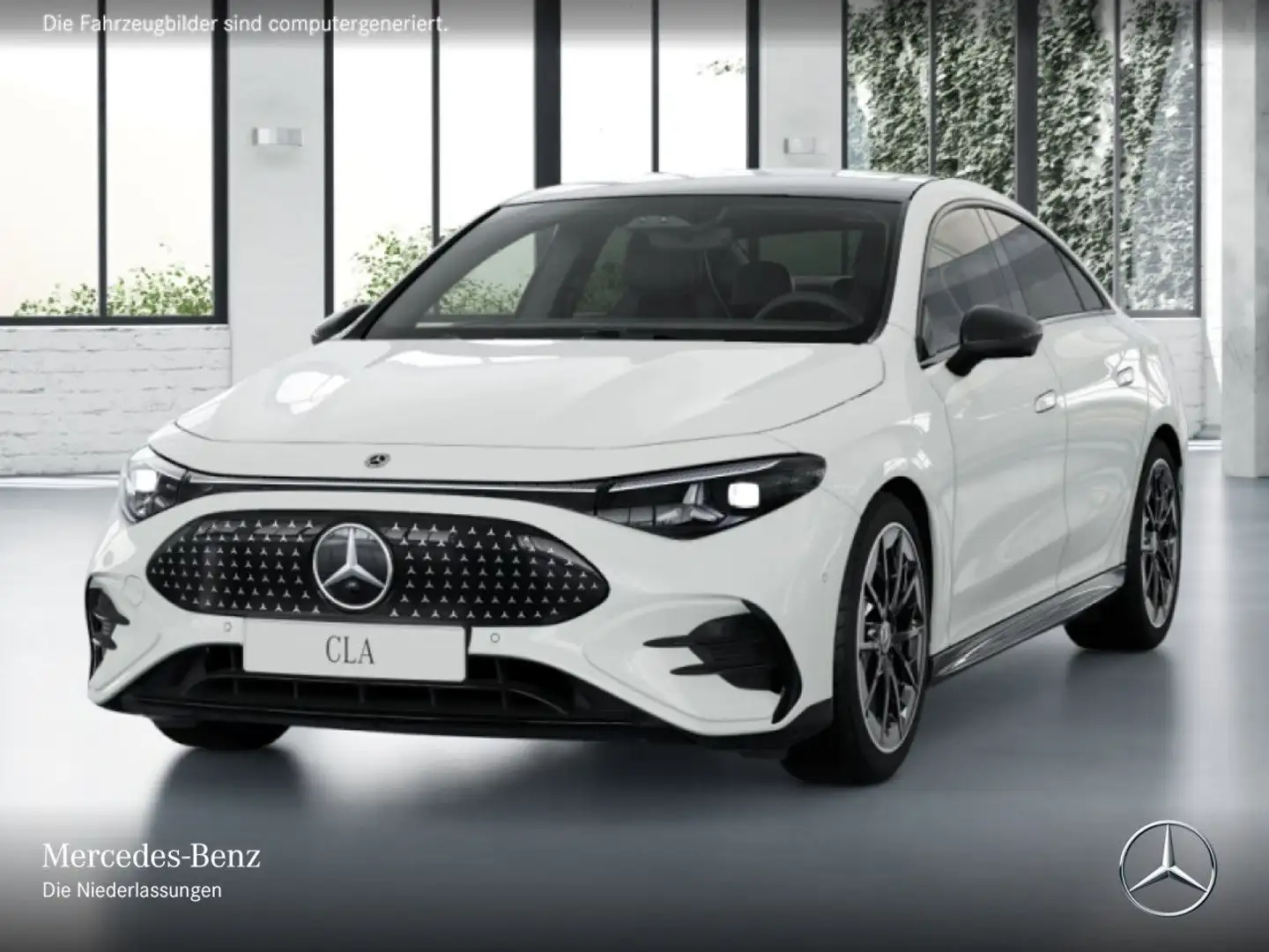 Mercedes-Benz CLA 350 Cp. 4M AMG Pano Distr. LED Night Kamera Weiß - 2