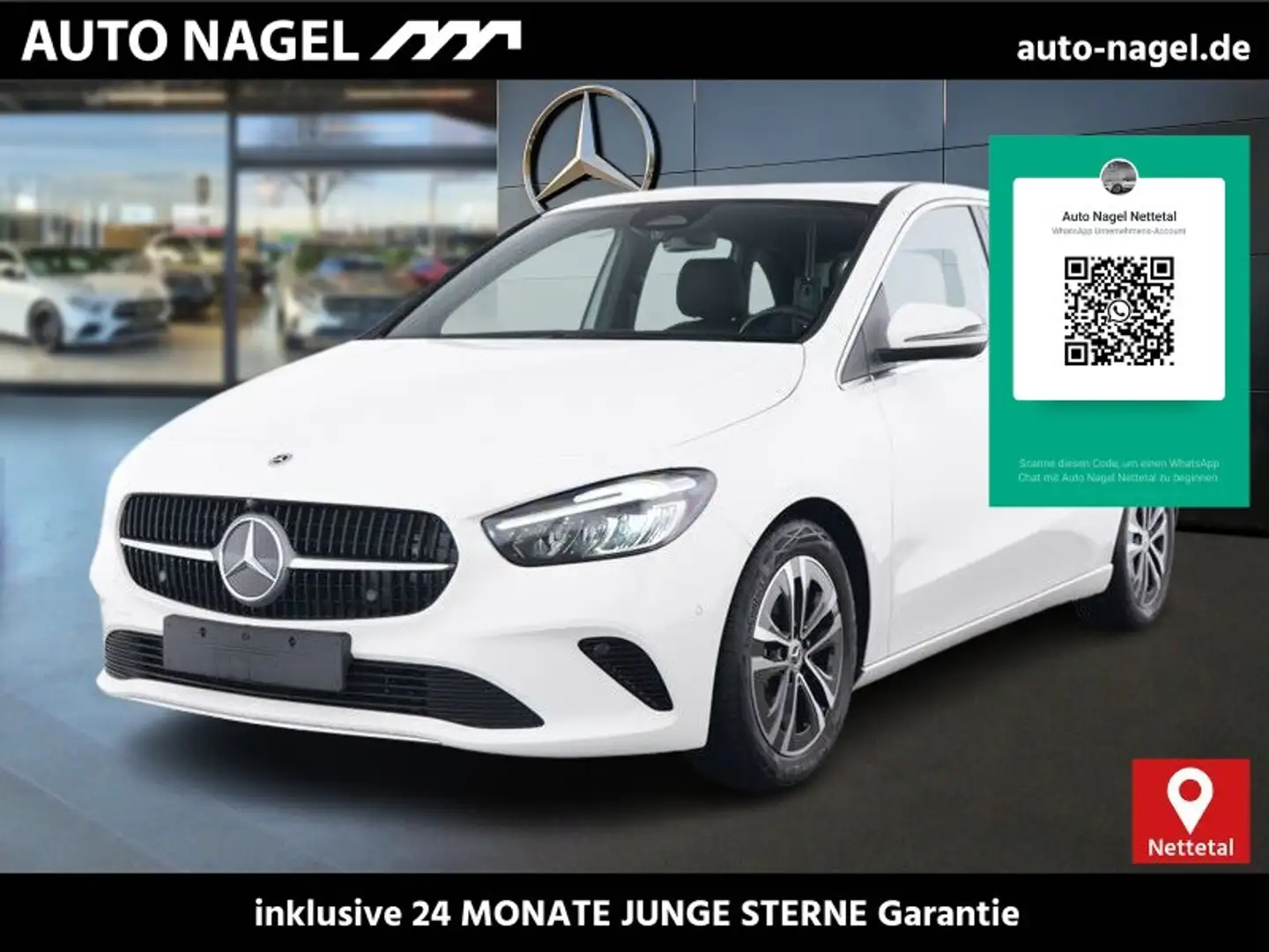 Mercedes-Benz B 200 B 200 Progressive Advanced+LED+KAMERA+MBUX+WINT. Weiß - 1