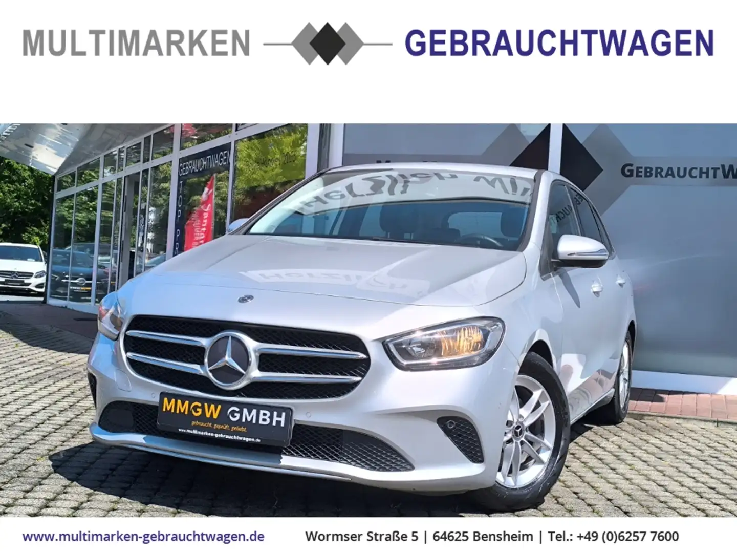 Mercedes-Benz B 180 d Style EU6d-T Navi/DigitalesCockpit/CarPlay Argent - 1