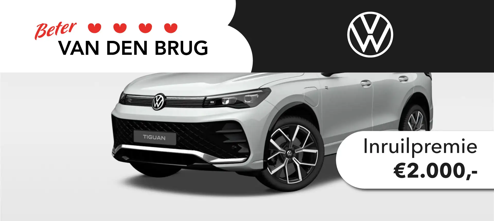 Volkswagen Tiguan R-Line-Edition 1.5 eHybrid 150 kW / 204 pk SUV 6 v Alb - 1