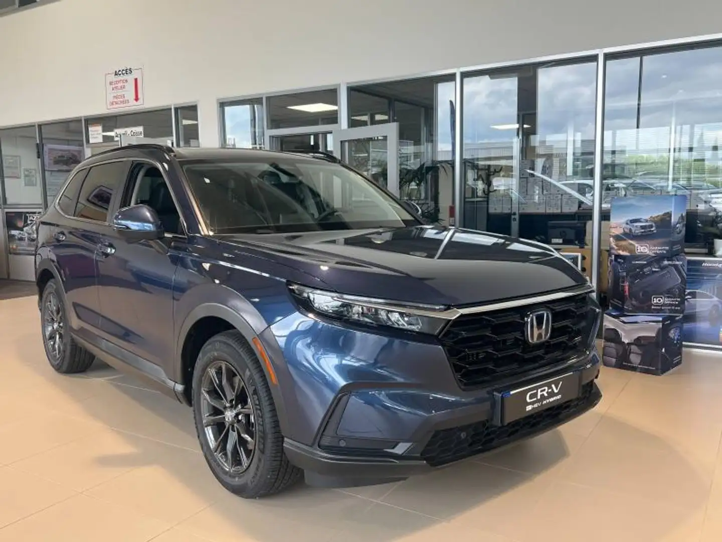 Honda CR-V 2.0 i-MMD 184ch e:HEV Executive 2WD Bleu - 2
