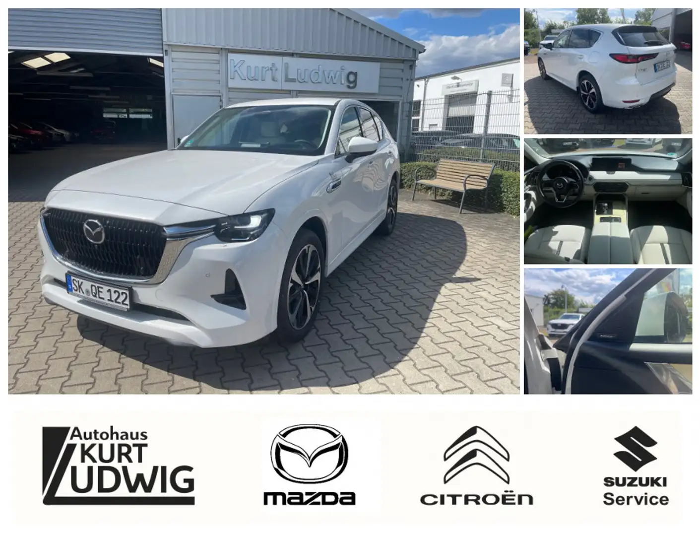 Mazda CX-60 e-SKYACTIV PHEV TAKUMI CON-P DRI-P COM-P Weiß - 1