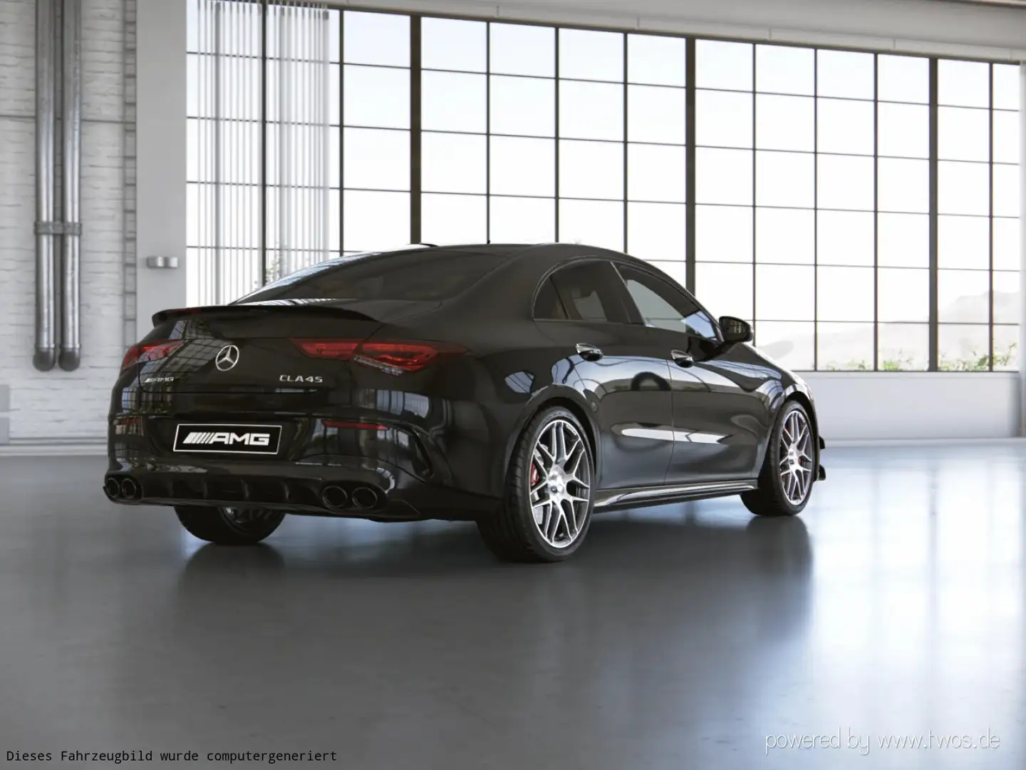 Mercedes-Benz CLA 45 AMG AMG CLA 45 4M+Coupé *NIGHT**KAMERA*SHZ*DITR*LED* Schwarz - 2