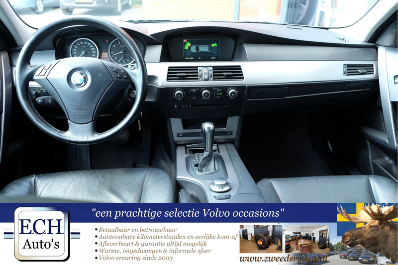 BMW 525 5-serie Touring 525i 192 pk Aut. Executive, Leer — photo 12
