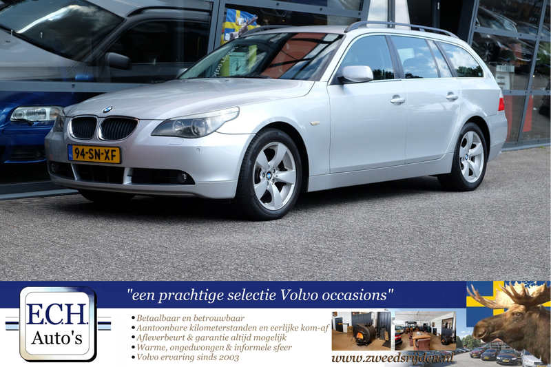 BMW 525 5-serie Touring 525i 192 pk Aut. Executive, Leer — photo 6