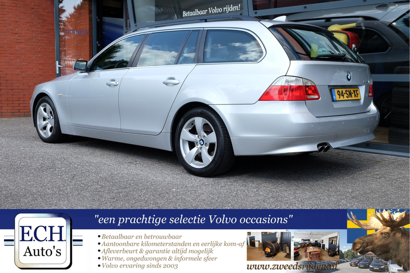 BMW 525 5-serie Touring 525i 192 pk Aut. Executive, Leer — photo 4