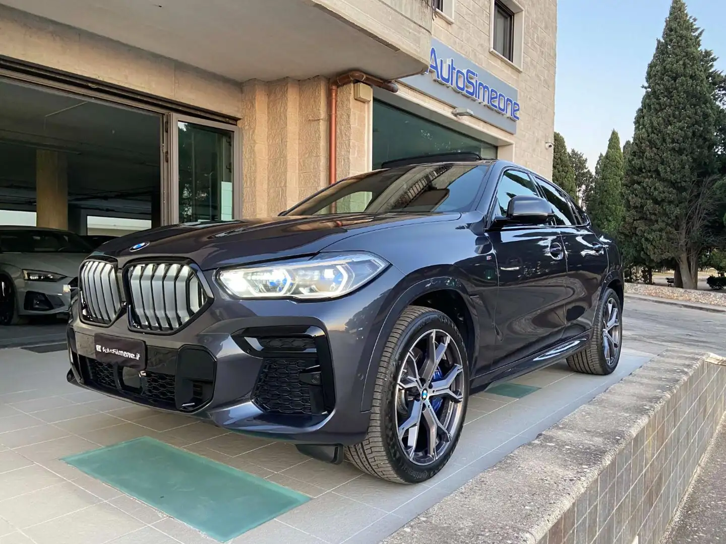 BMW X6 xDrive40d 48V Msport TETTO APR/PAN-CERCHI 21'' Grigio - 1