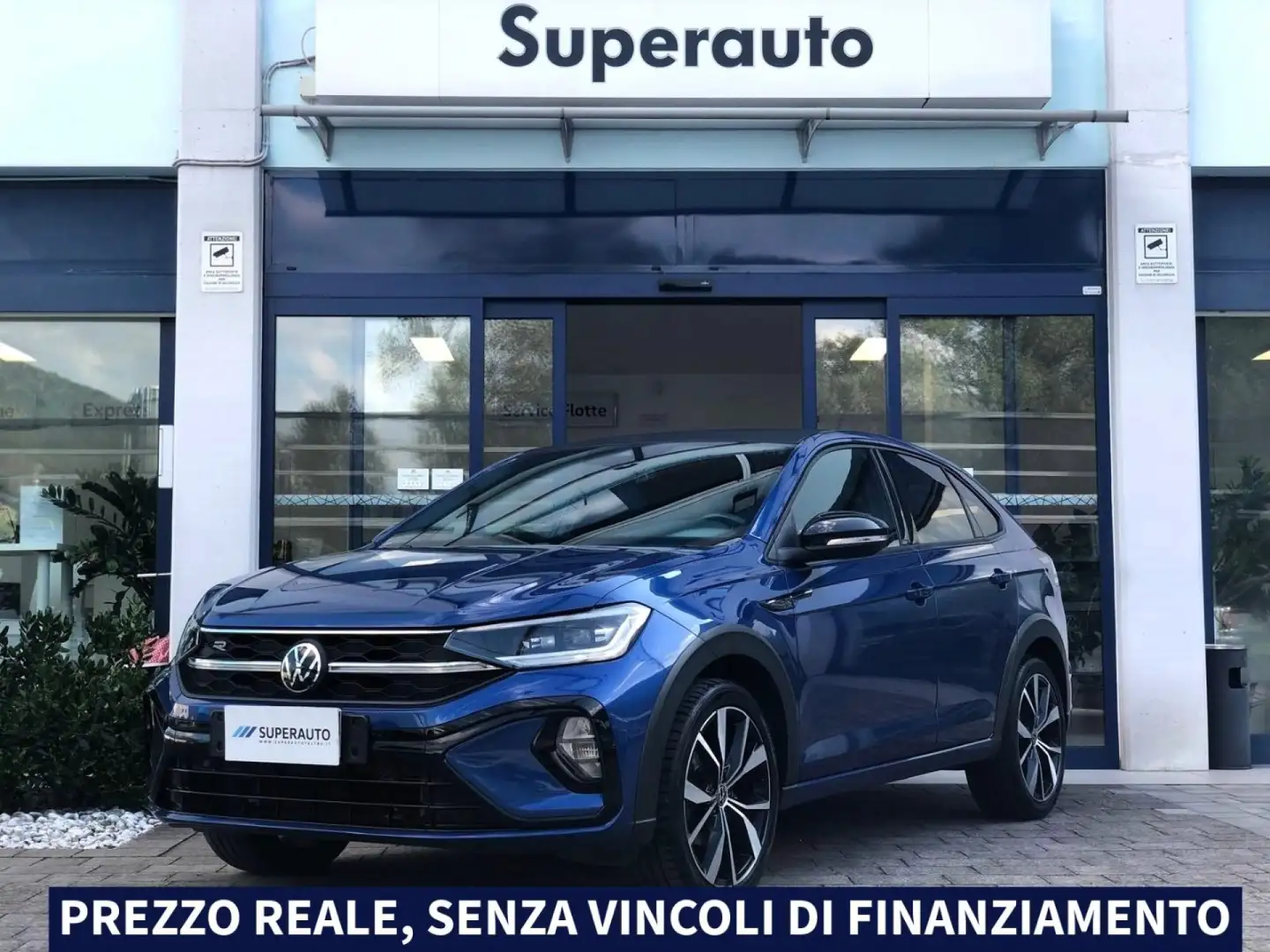 Volkswagen Taigo 1.0 TSI 110 CV R-Line *TETTO PANORAMICO*CERCHI 18* Bleu - 1