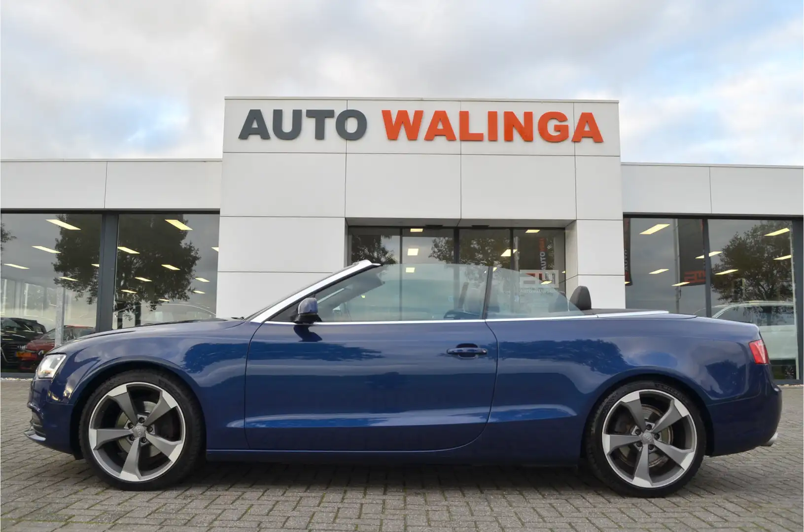 Audi A5 Cabriolet 1.8 TFSI Bang&Olufsen Nekverwarming S-Li Bleu - 2