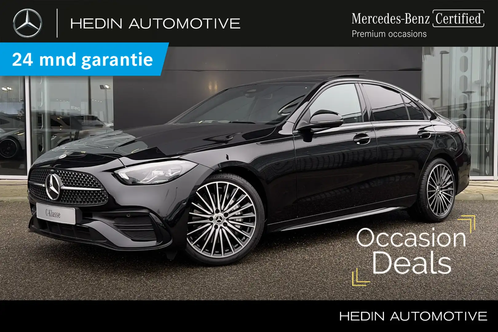 Mercedes-Benz C 200 C Limousine AMG Line | Premium Pakket | Nightpakke Schwarz - 1