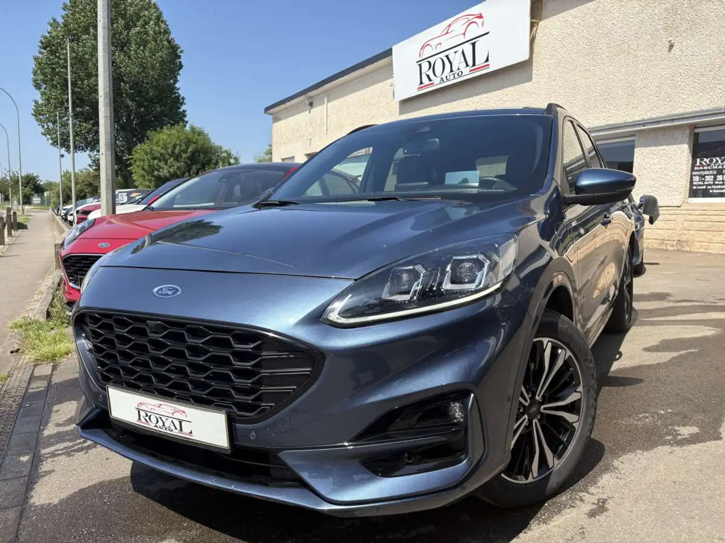 Ford Kuga 2.5 PHEV 224 ST LINE X * GARANTIE 36 MOIS * Bleu - 1