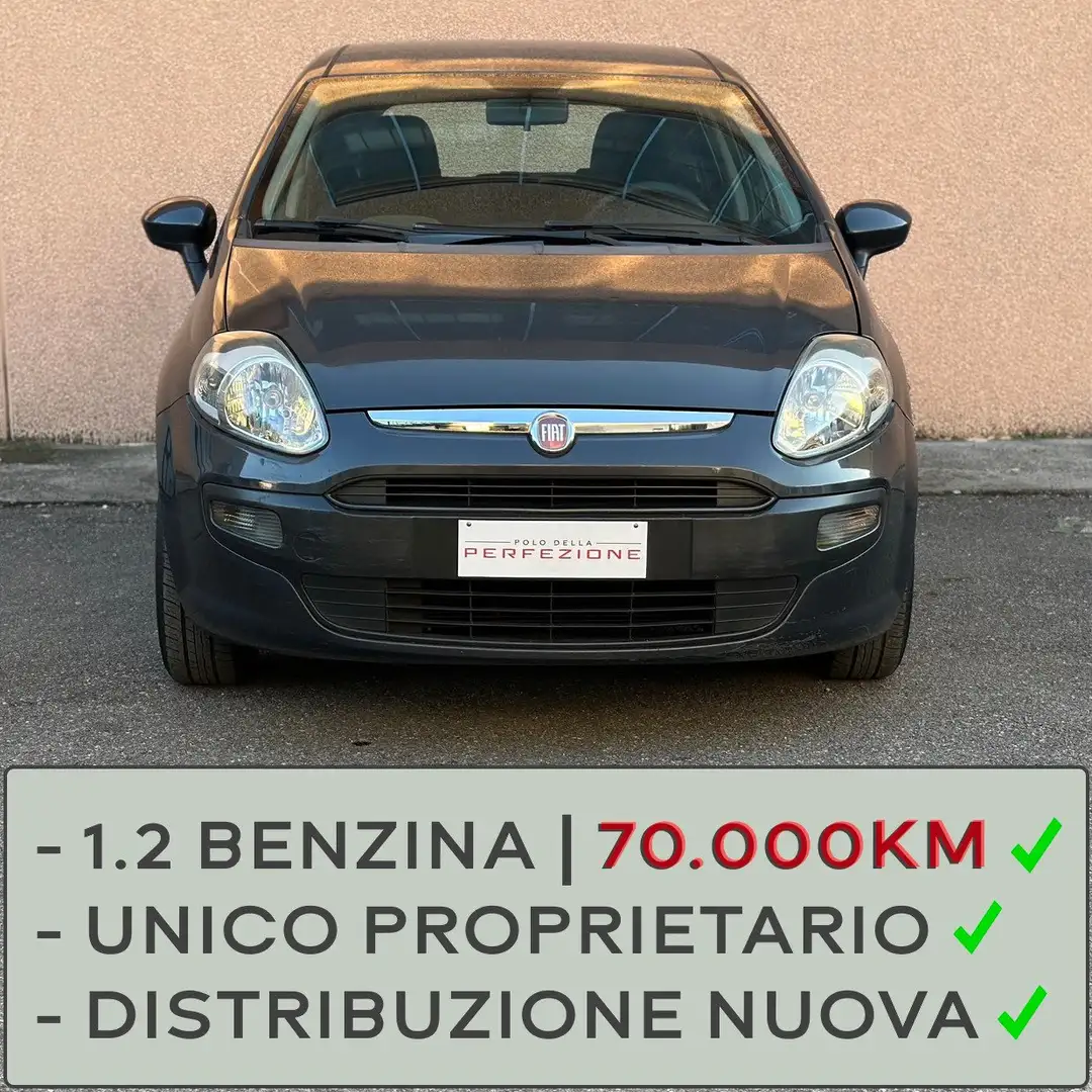 Fiat Punto Evo Punto III 2009 Evo 5p 1.2 Dynamic 65cv Grigio - 1
