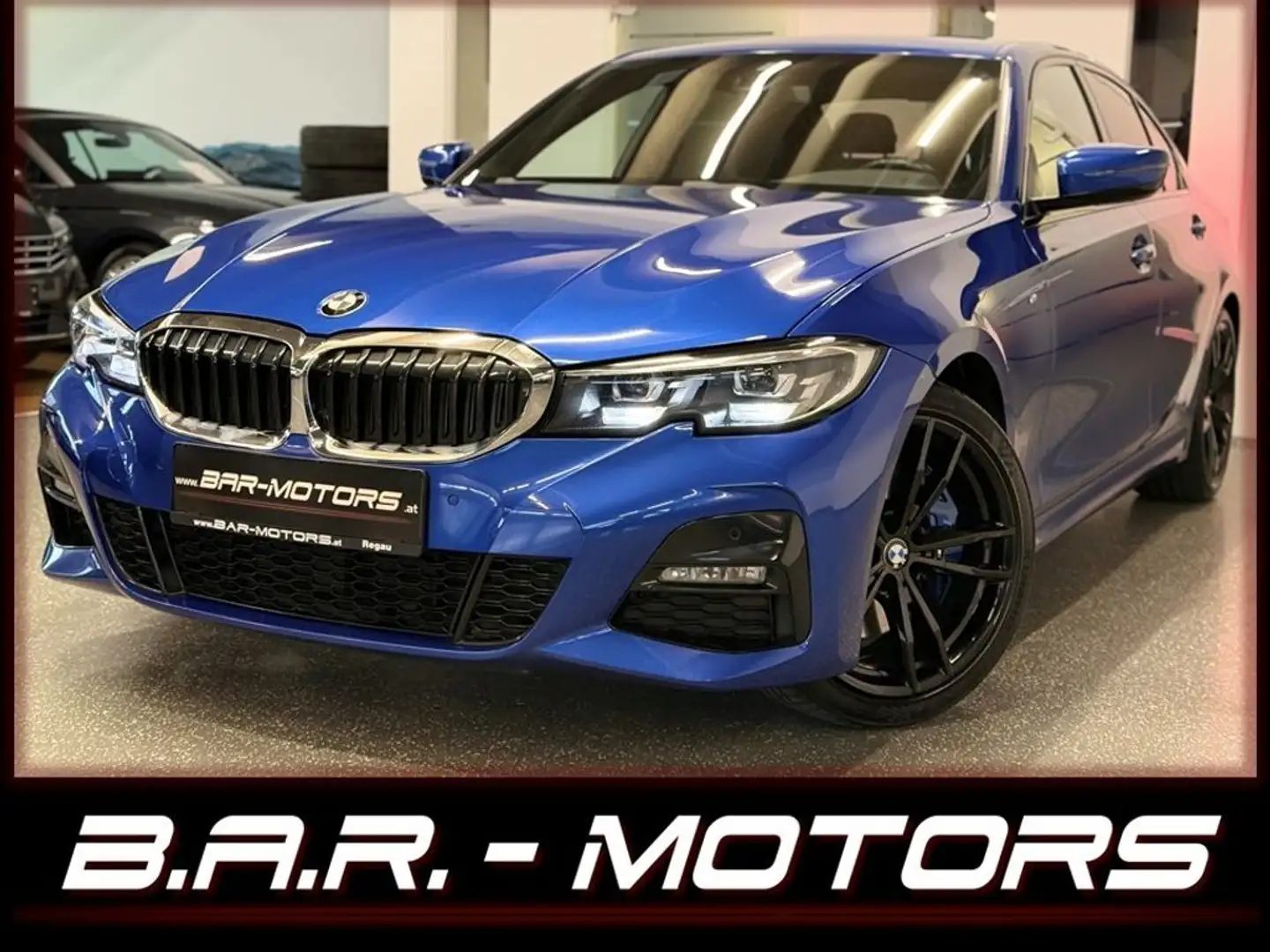 BMW 318 d M-SPORT*PDC*AMBIENTE*3-ZONEN*LANE*SHZ*LED* Bleu - 1