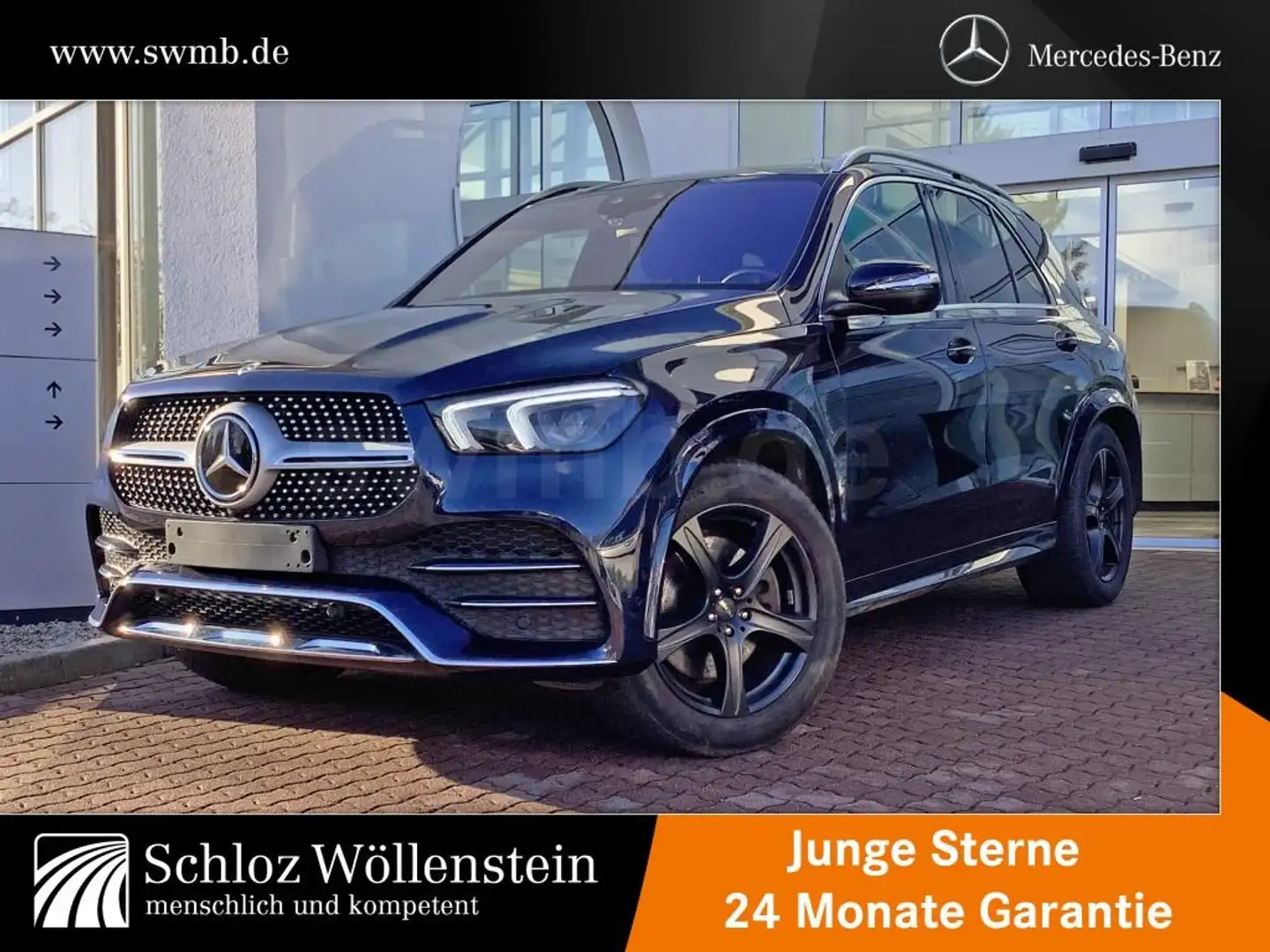 Mercedes-Benz GLE 350 de 4M AMG/LED/AHK/Fahrass/AIRMATIC/360Cam Blau - 1