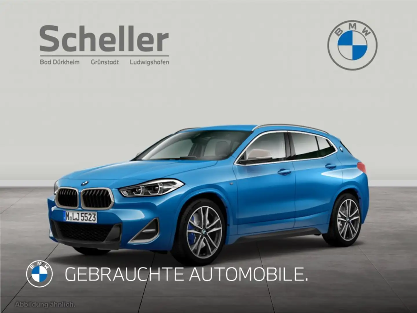 BMW X2 M 35i Head-Up HiFi LED ACC Bleu - 1
