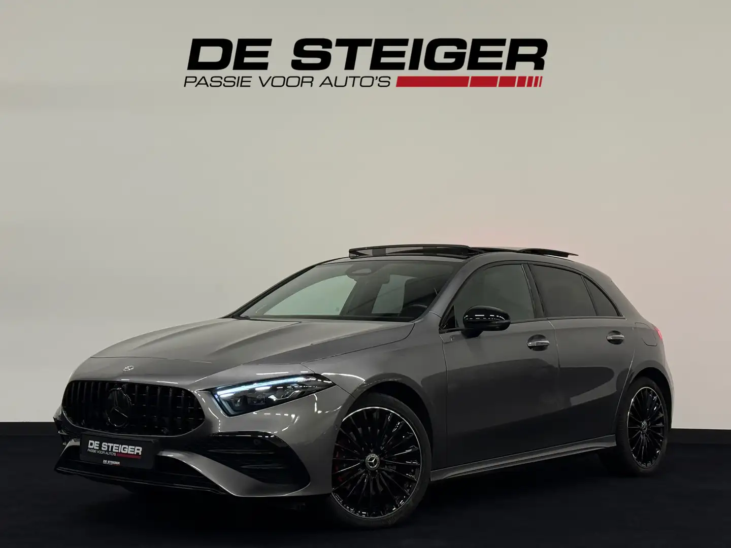 Mercedes-Benz A 250 e AMG Pano Memory Burmester Headup 360 Sfeer Grau - 1