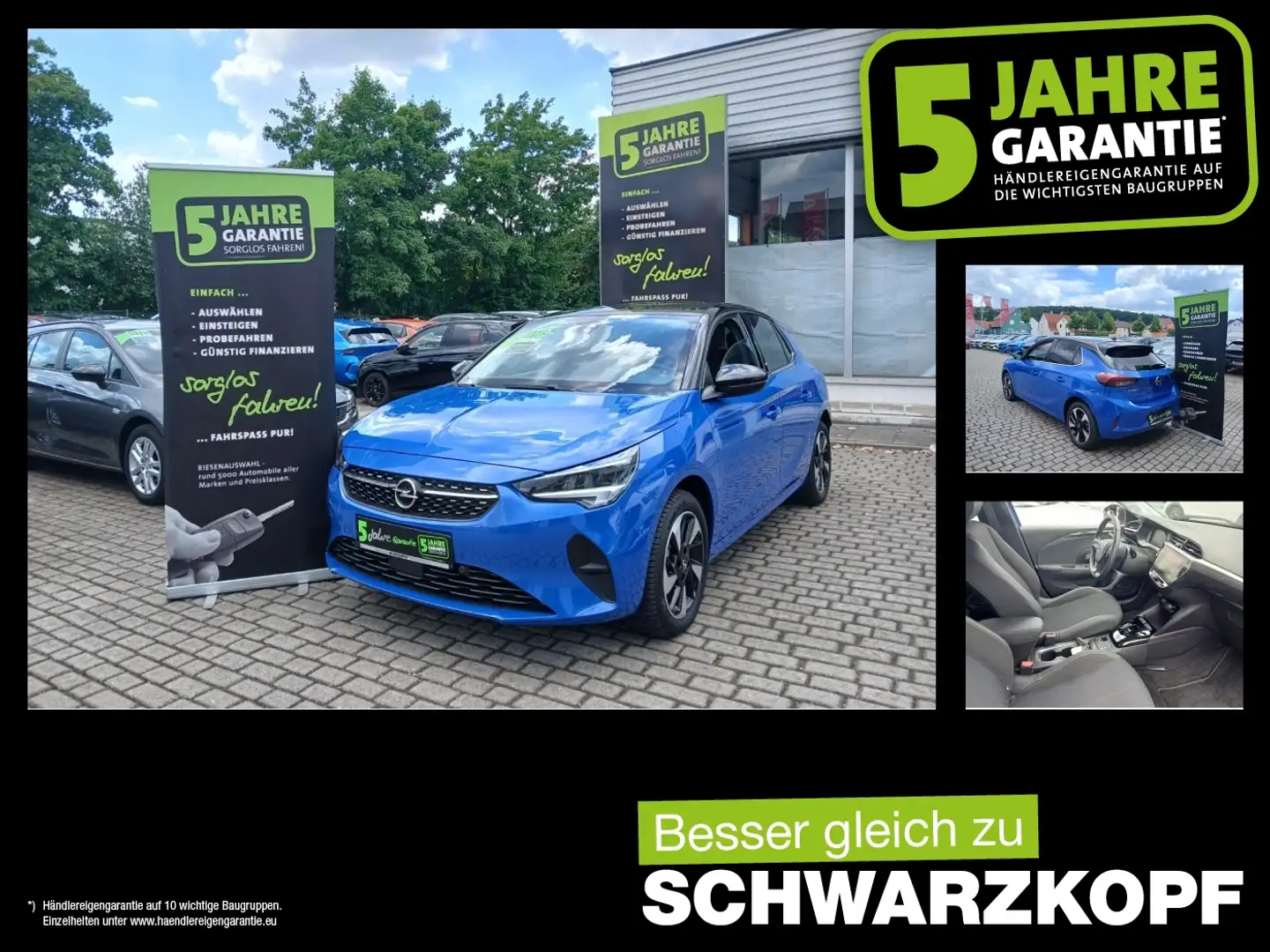 Opel Corsa-e Navi,Parkpilot,Sitzheizung,Tempomat Blau - 1