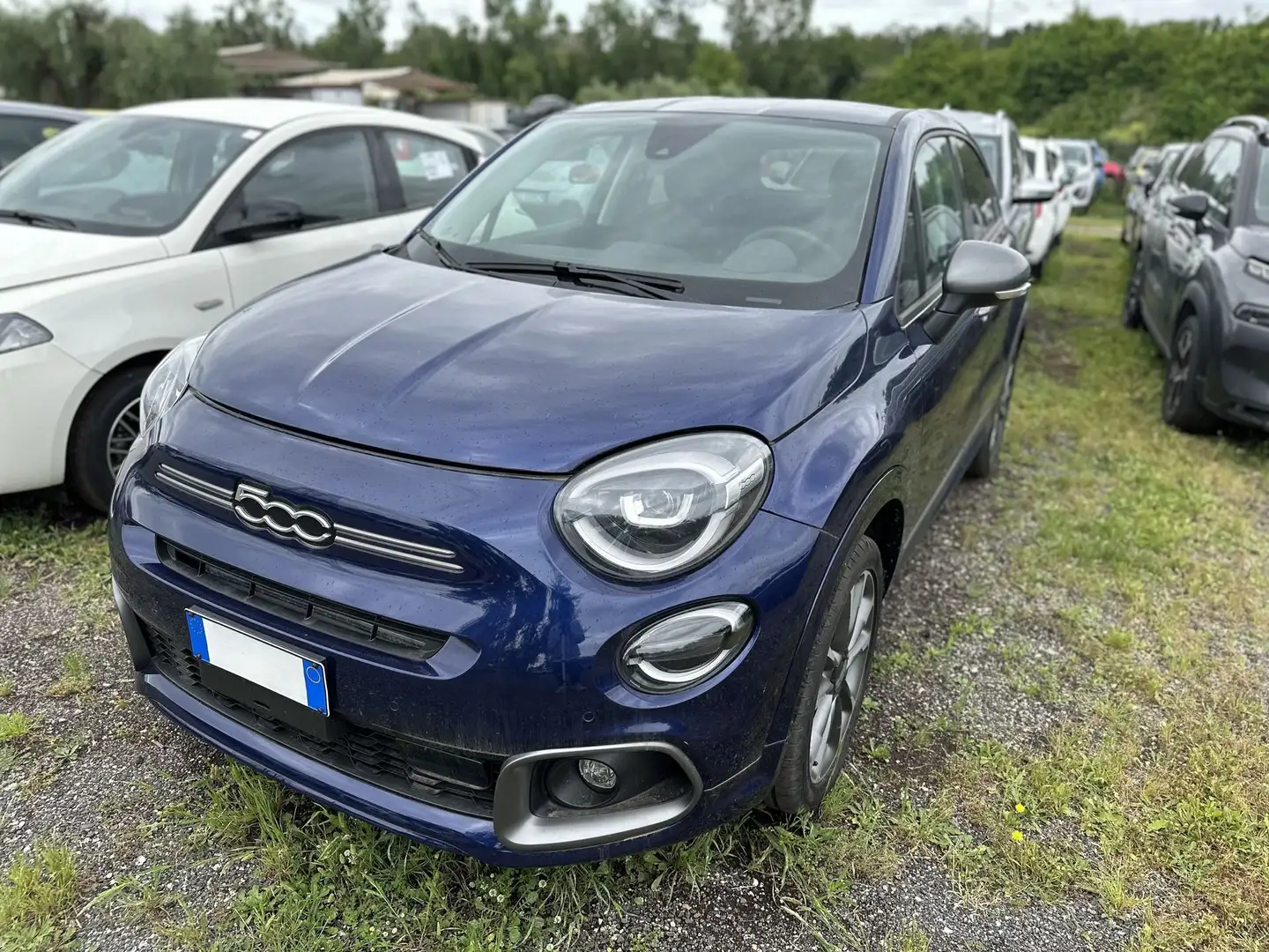 Fiat 500X 1.5 T4 Hybrid 130 CV DCT Sport Blauw - 1