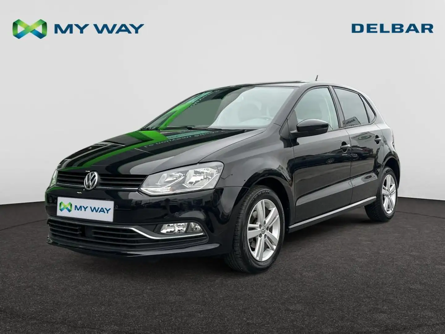 Volkswagen Polo Polo Comfortline 1.4 TDI BlueMotion Technology 66 kW (90 ch) 5 vitesses manuel Gris - 1