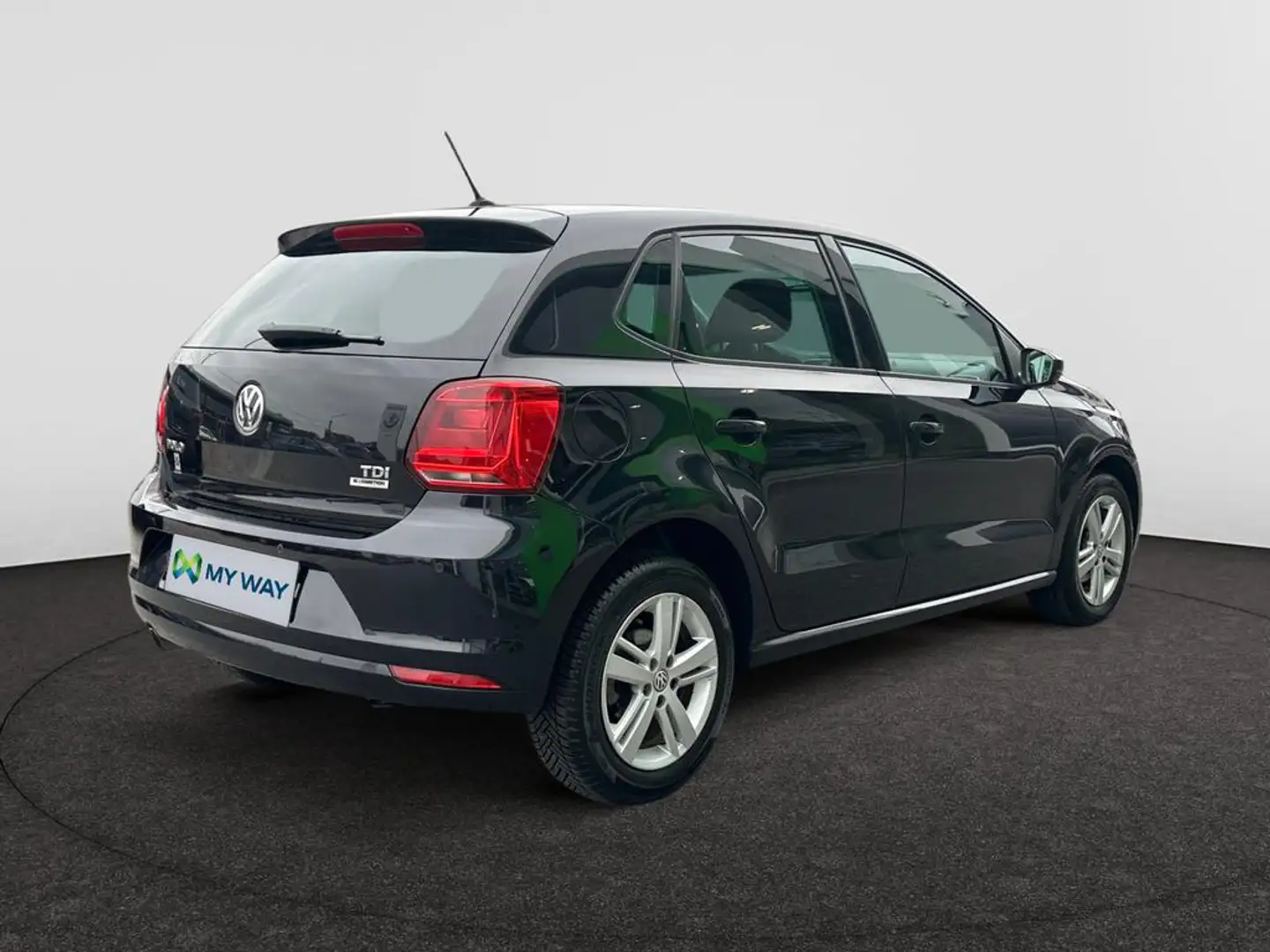 Volkswagen Polo Polo Comfortline 1.4 TDI BlueMotion Technology 66 kW (90 ch) 5 vitesses manuel Gris - 2