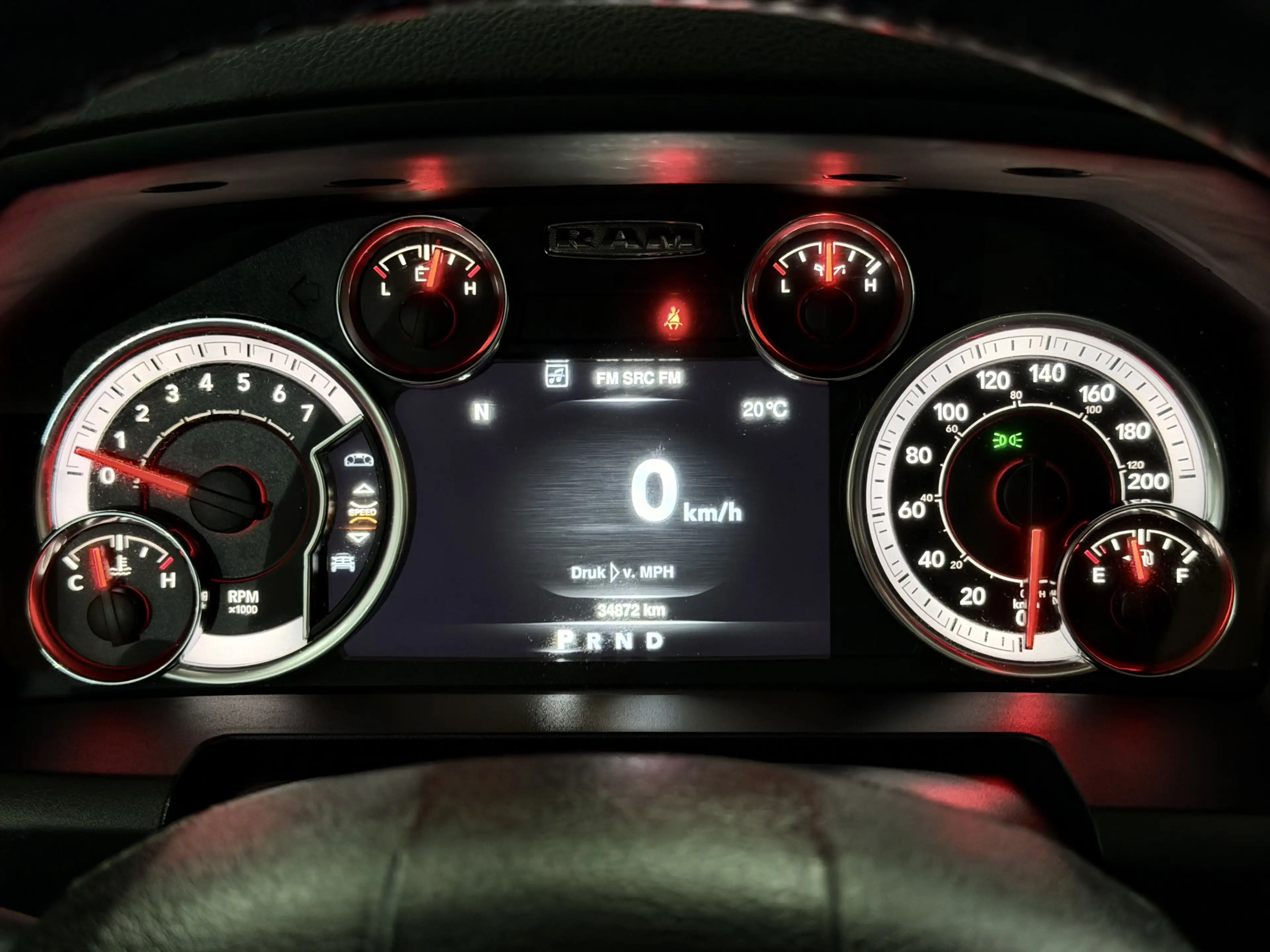 Dodge RAM 1500 5.7 V8 4x4 Crew Cab Big Horn Schuifdak, Leder — photo 30