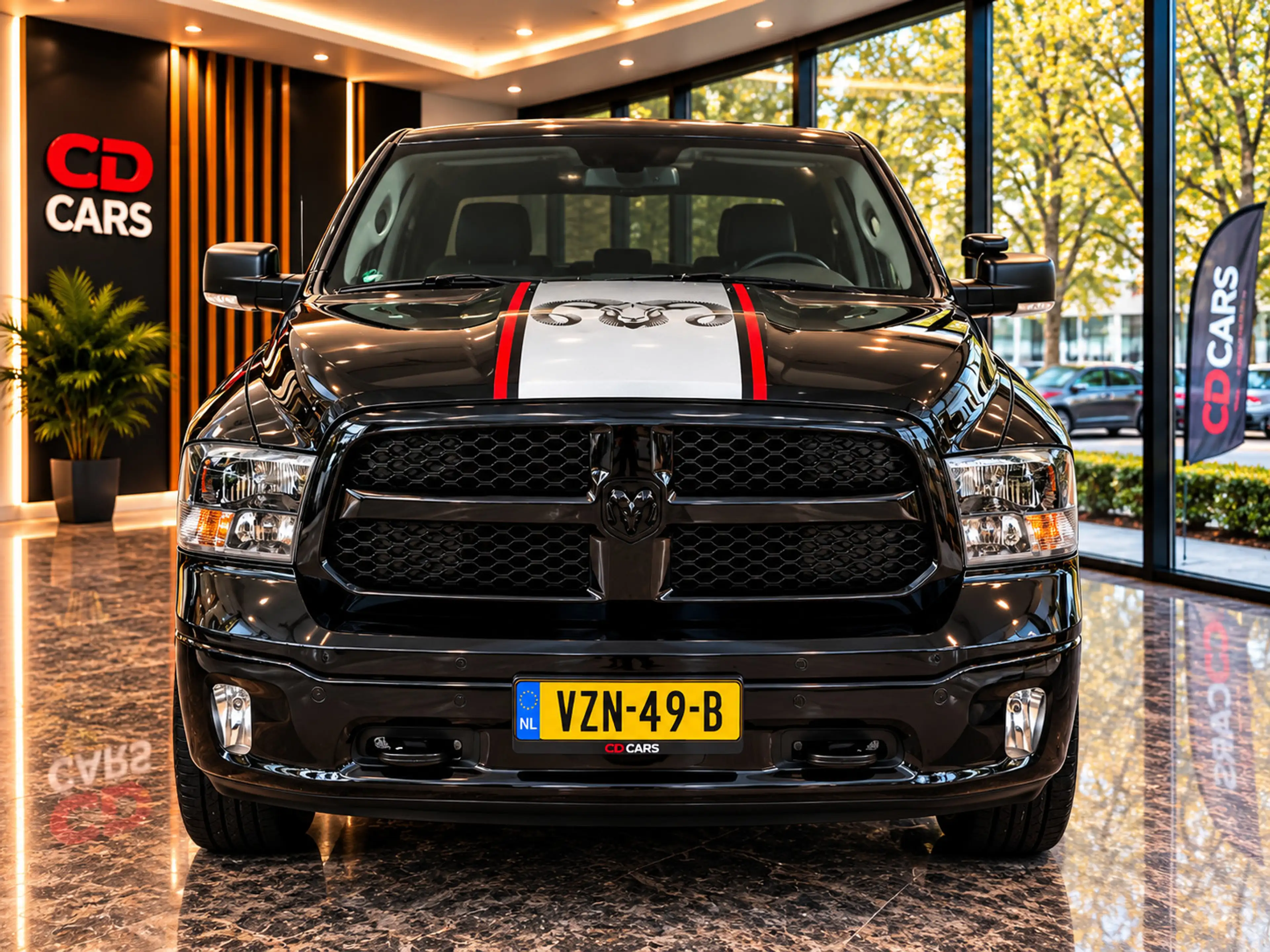 Dodge RAM 1500 5.7 V8 4x4 Crew Cab Big Horn Schuifdak, Leder — photo 2