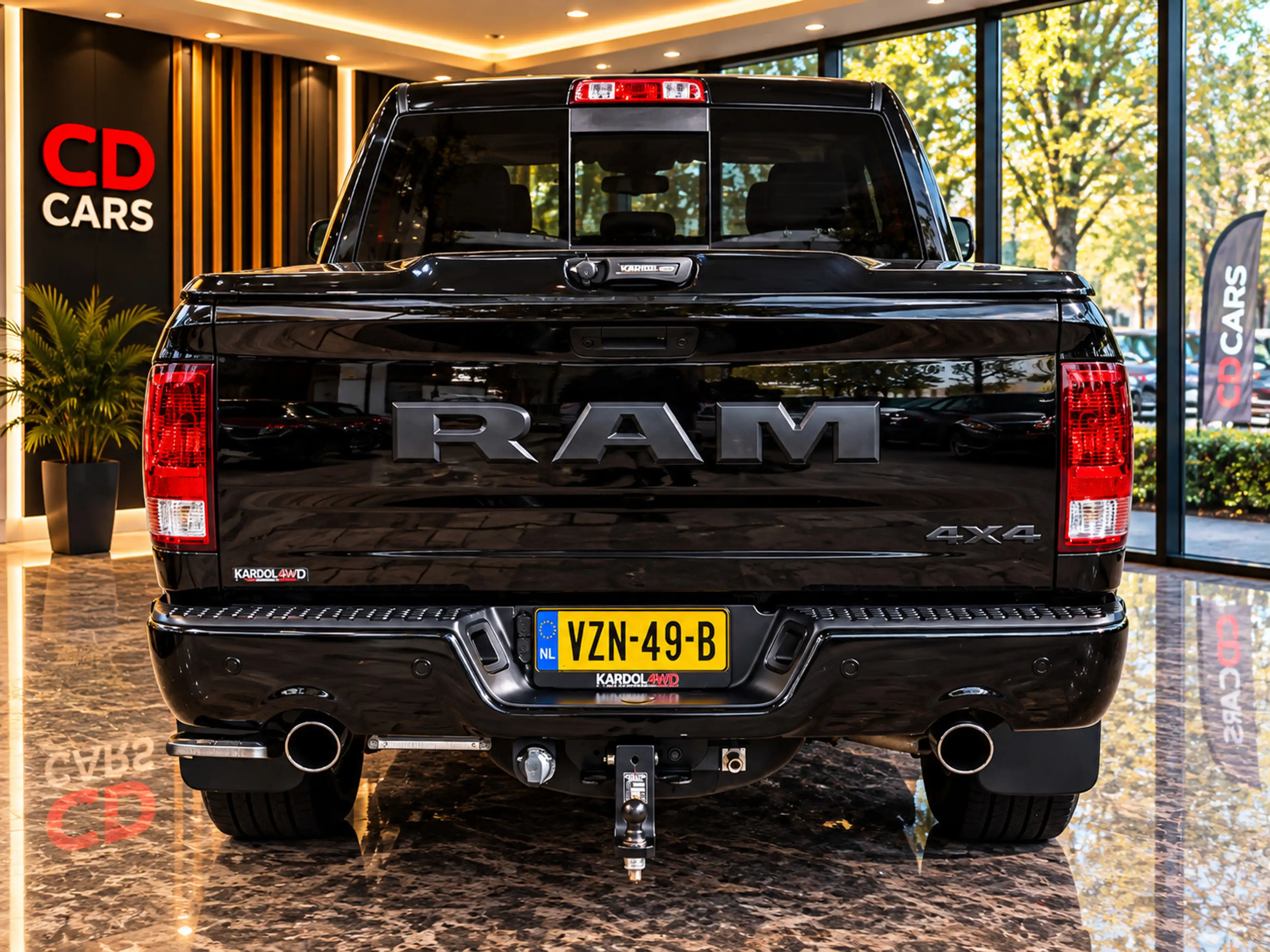 Dodge RAM 1500 5.7 V8 4x4 Crew Cab Big Horn Schuifdak, Leder — photo 4