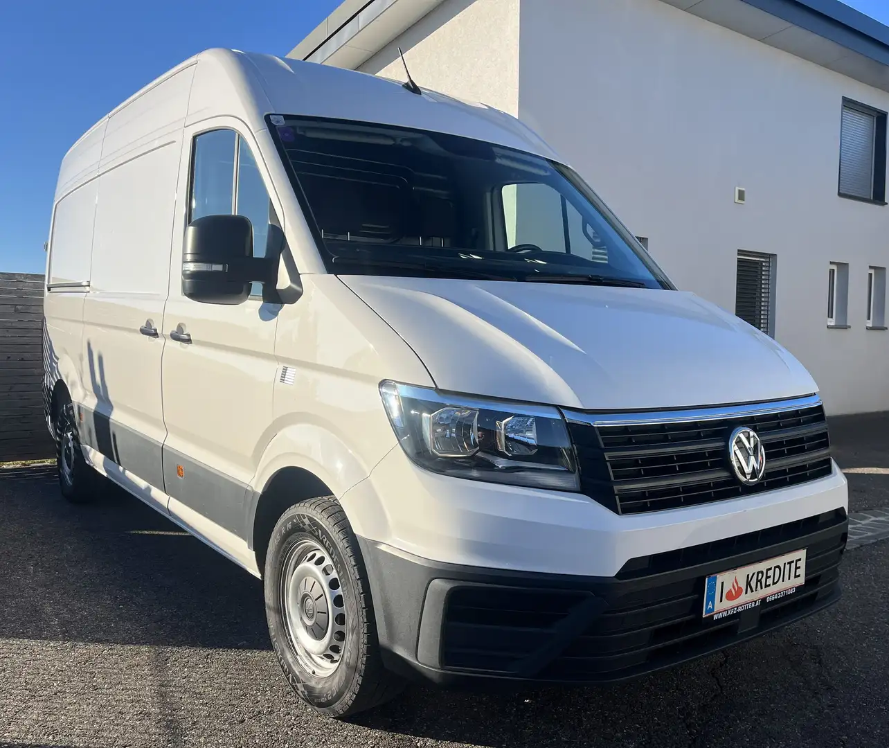 Volkswagen Crafter Transporter 2,0 TDI L3/H3*3 Sitze*Klimaa Weiß - 2