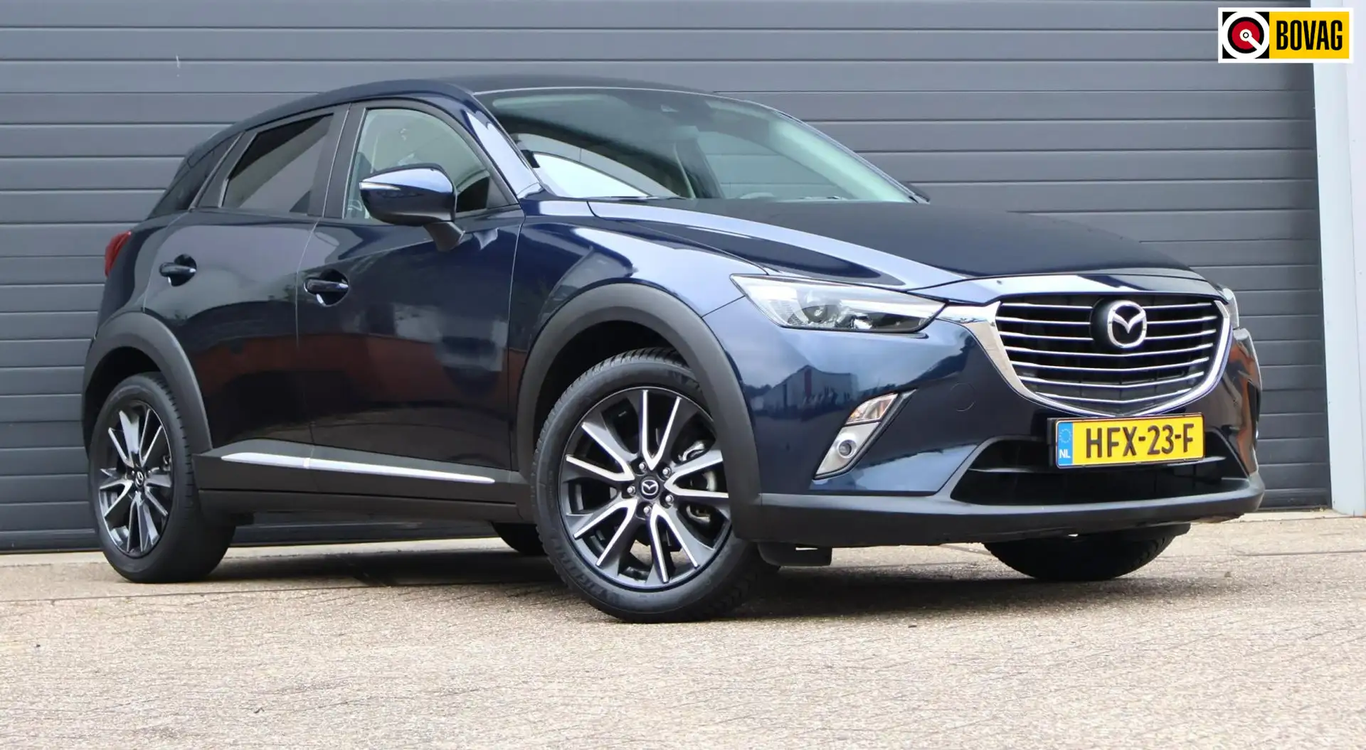 Mazda CX-3 2.0 SkyActiv-G 120 GT-M Line Leder/Navi/Clima/Came Blauw - 1