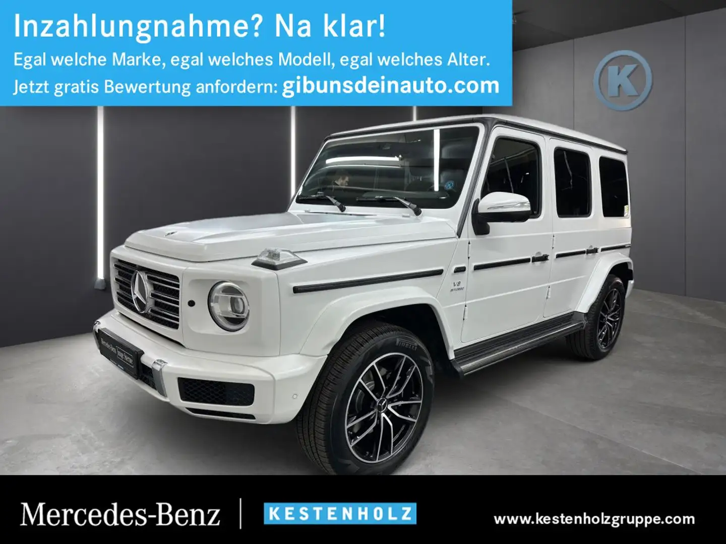 Mercedes-Benz G 500 Final Edition AHK+BURMESTER+MULTI+KEYLESS Weiß - 1