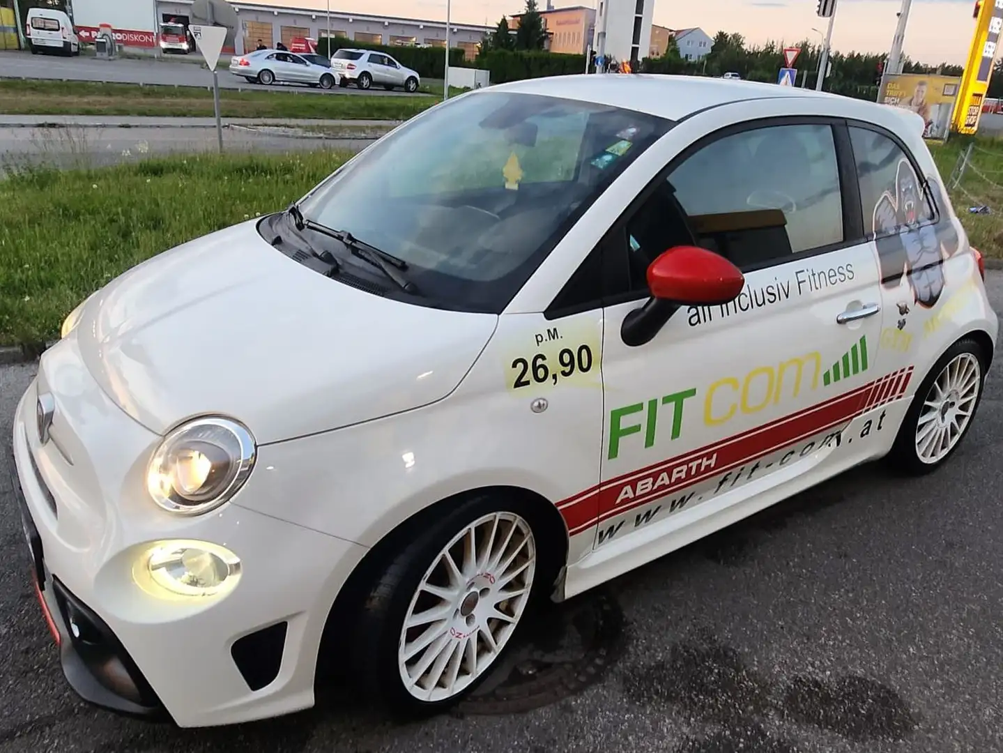 Abarth 595 Pista Білий - 1