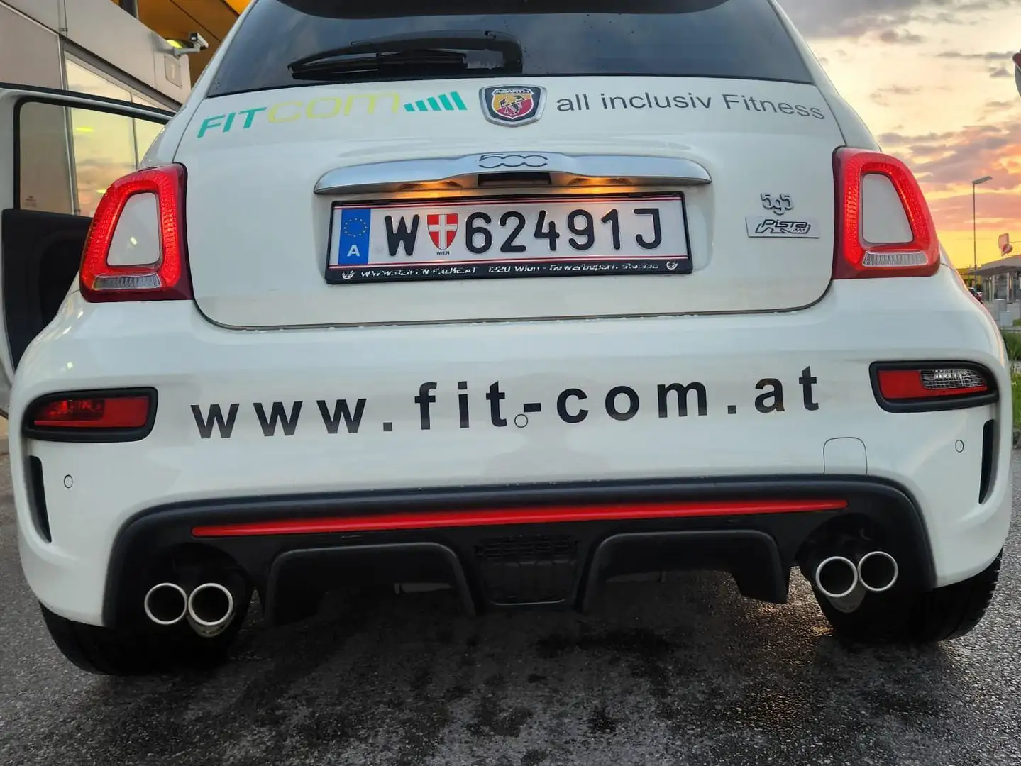 Abarth 595 Pista Білий - 2